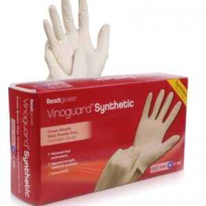 synthetic stretch vinyl gloves